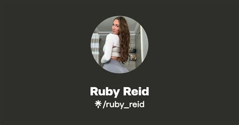 ruby reid onlyfans leak|Ruby Reid